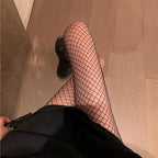 Nylon Polyester Fishnet Mesh Tights