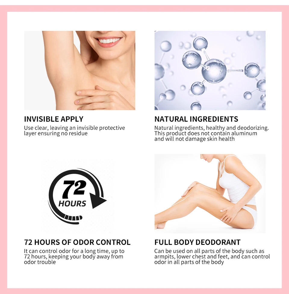All Body Deodorant Balm Stick Odor Control