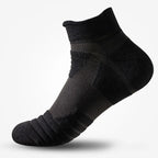 Polyester Elastane Mens Athletic Sports Socks 10 Pairs