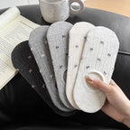 Polyester Elastane Teddy Bear Print Casual Ankle Socks for Women