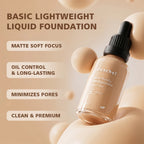 Liquid Foundation Matte Soft Pore Minimizing Makeup