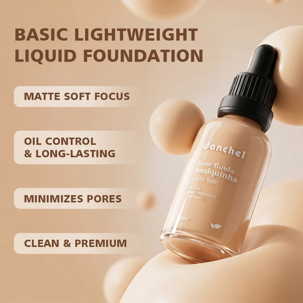 Liquid Foundation Matte Soft Pore Minimizing Makeup