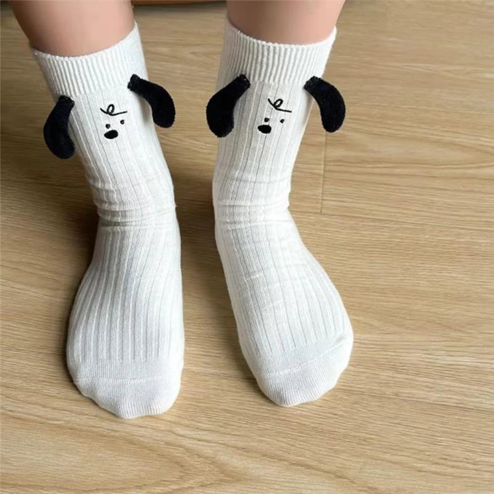 Polyester Spandex Cartoon Casual Socks