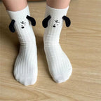 Polyester Spandex Cartoon Casual Socks