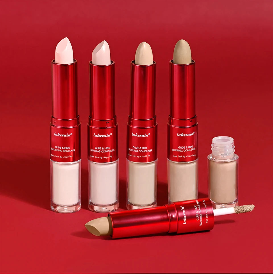 Dual Ended Liquid And Stick Blurring Concealer For Full Face Coverage