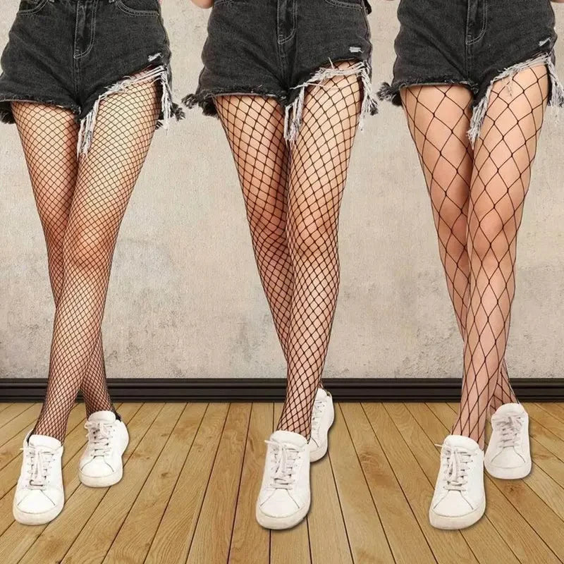 Nylon Polyester Fishnet Pantyhose Mesh Tights