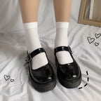 Nylon Polyester Knee High Stockings Solid Color