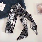 Polyester Printed Long Scarf Neck Accessory