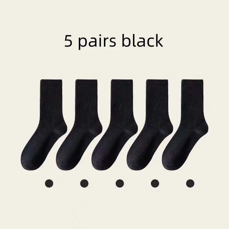 Polyester Elastane Low Tube Socks Set - 14