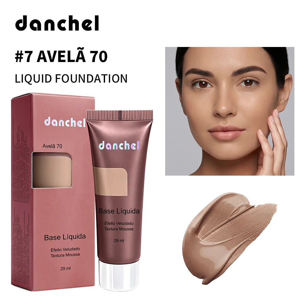 Liquid Foundation Velvet Matte Face Makeup