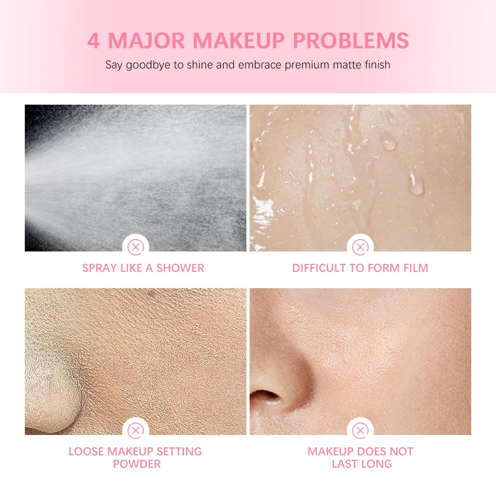 Matte Finish Waterproof Makeup Setting Spray - 6