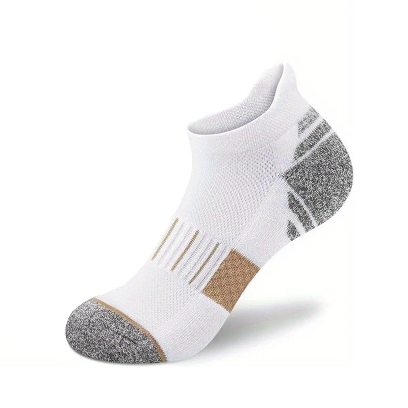 12 Pairs Breathable Polyester Spandex Athletic Sports Socks