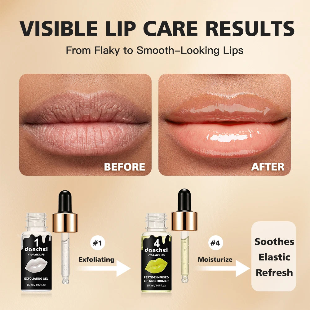 4 Piece Lip Exfoliation And Nourishing Treatment Set - 3