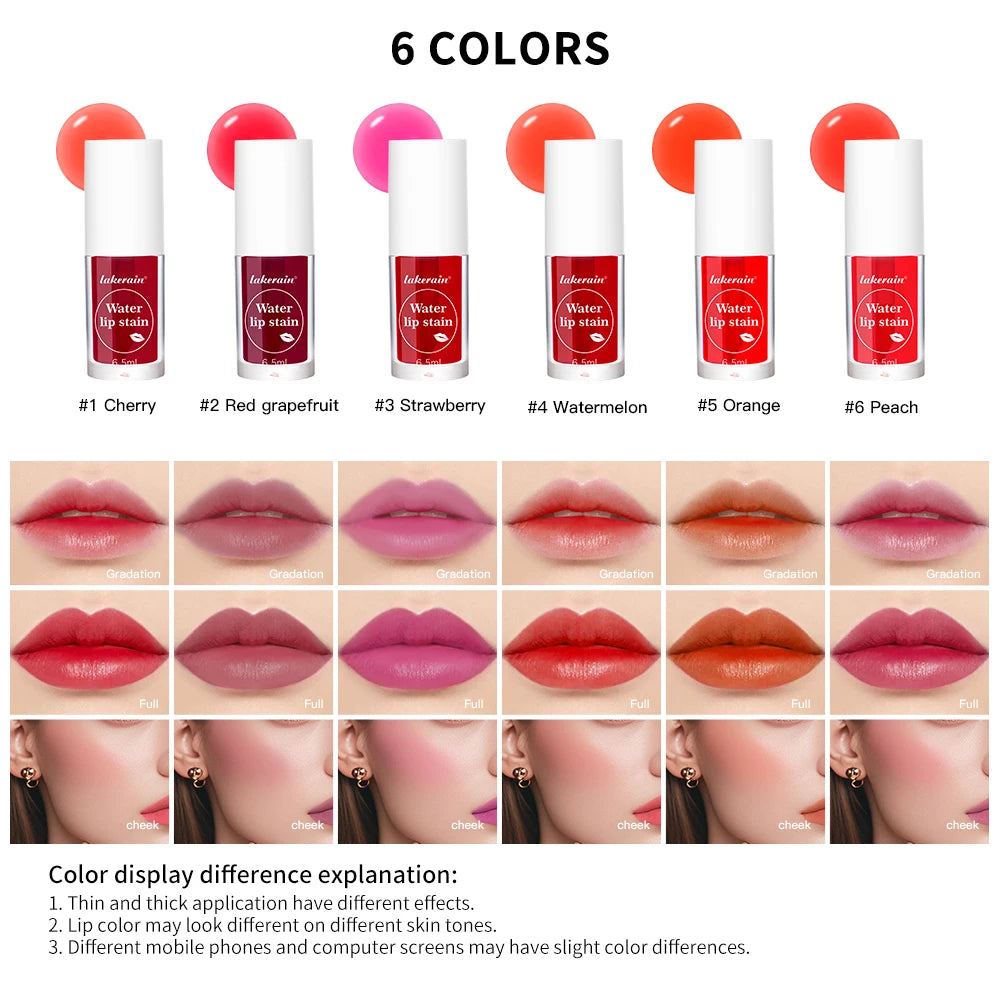 Waterproof Liquid Lip and Cheek Stain