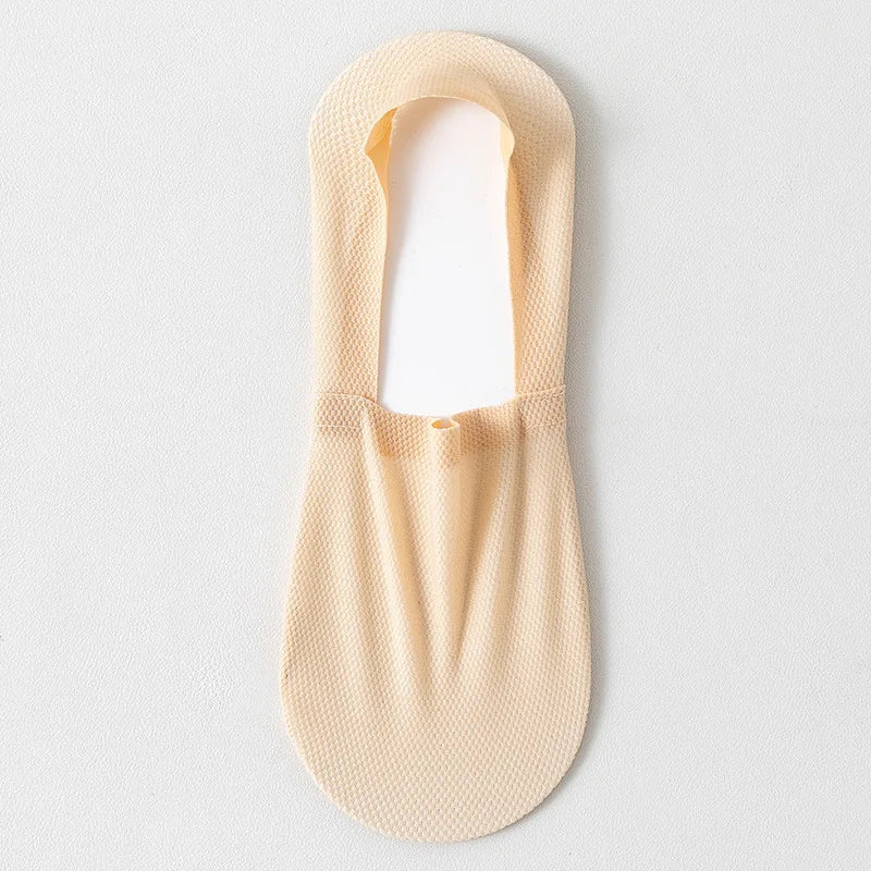 Men Cotton Blend Low Cut Invisible Socks