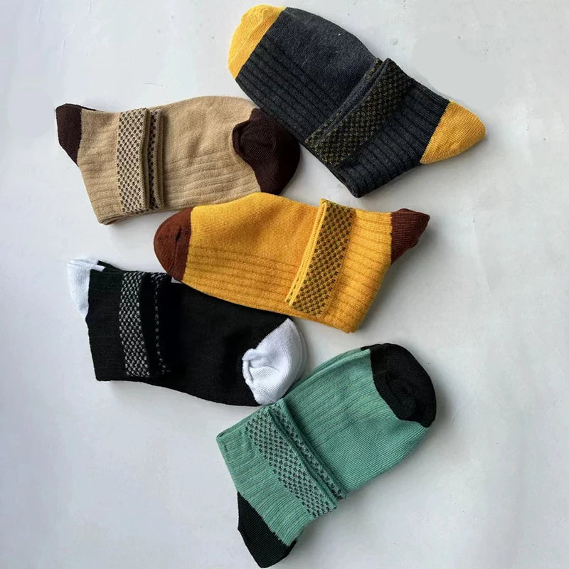 Polyester Elastane Crew Socks For Men - 2