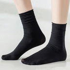 10 Pairs Nylon Elastane Mid Length Casual Socks