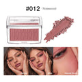 Matte Embossed Powder Blush Palette for Natural Cheek Color