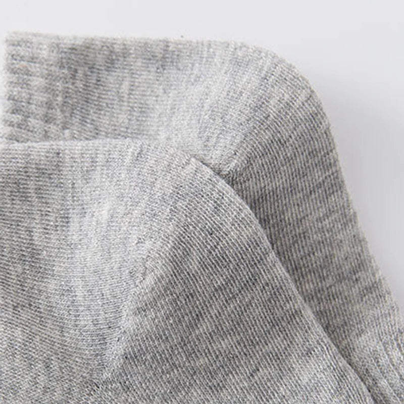 Unisex Cotton Low Cut Casual Socks - 10
