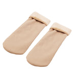 Thick Velvet Fleece Lined Winter Socks for Women