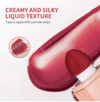 Waterproof Velvet Matte Liquid Blush with Mushroom Applicator
