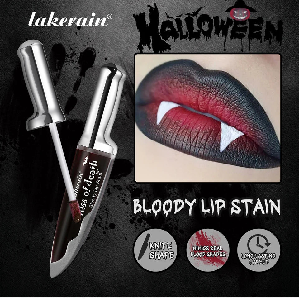 Matte Blood Effect Lip Stain Waterproof Long Lasting Lip Tint - 7