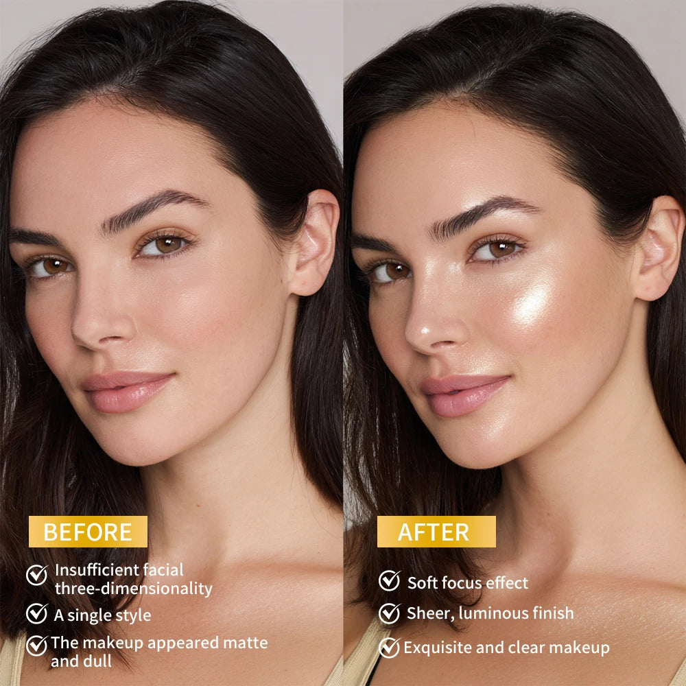 Baked Powder Face Highlighter Illuminator