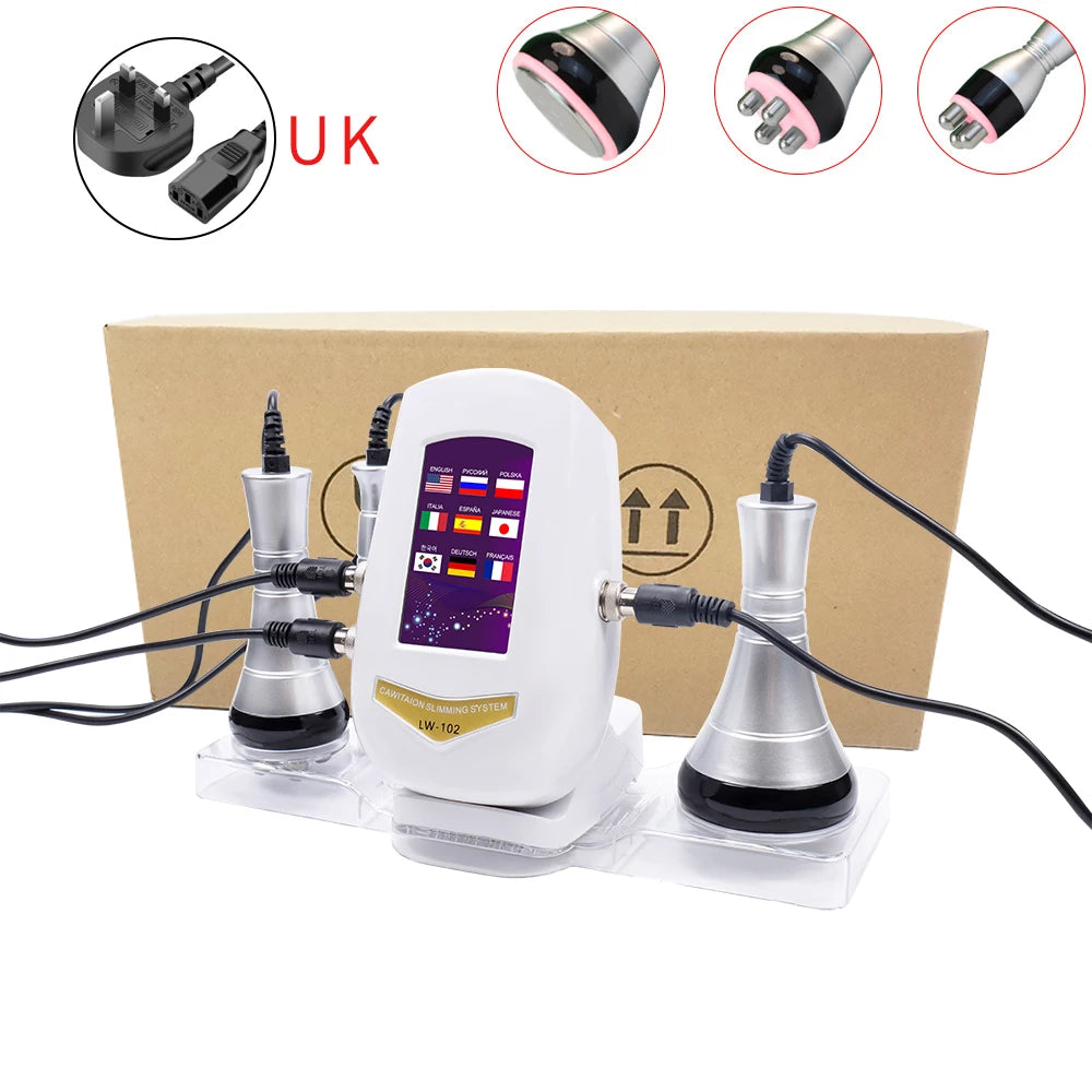 40K Ultrasonic Cavitation and Radio Frequency Body Slimming Machine