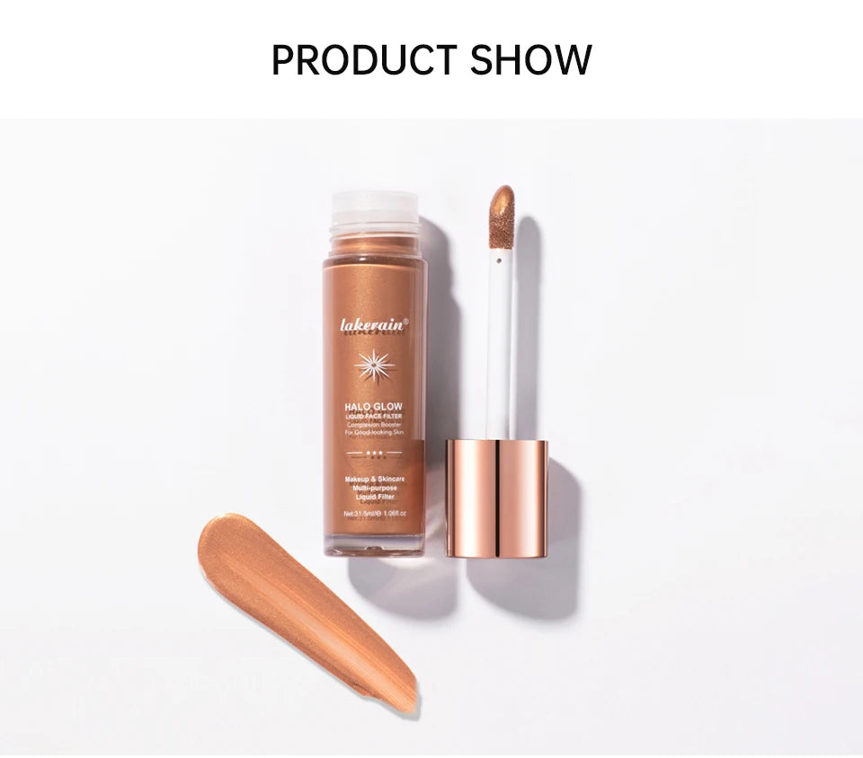 Liquid Face Highlighter Makeup Glow Serum - 18