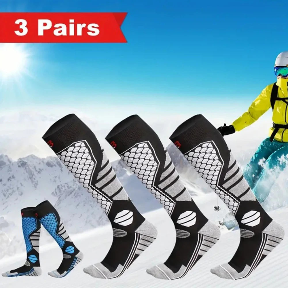 Thick Polyester Thermal Socks for Men