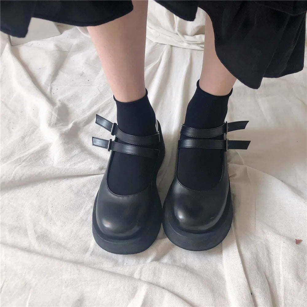 Nylon Polyester Knee High Stockings Solid Color