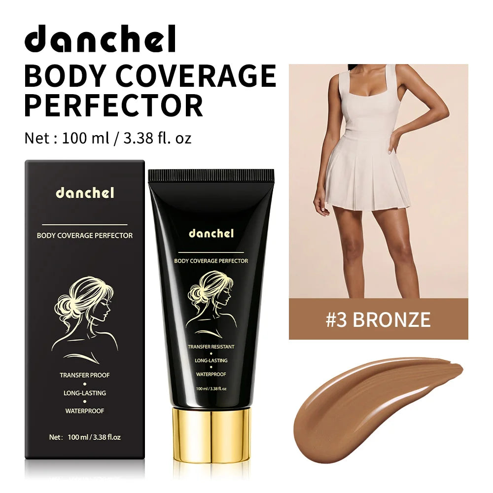 Waterproof Full Coverage Body Concealer Cream for Scars and Tattoos