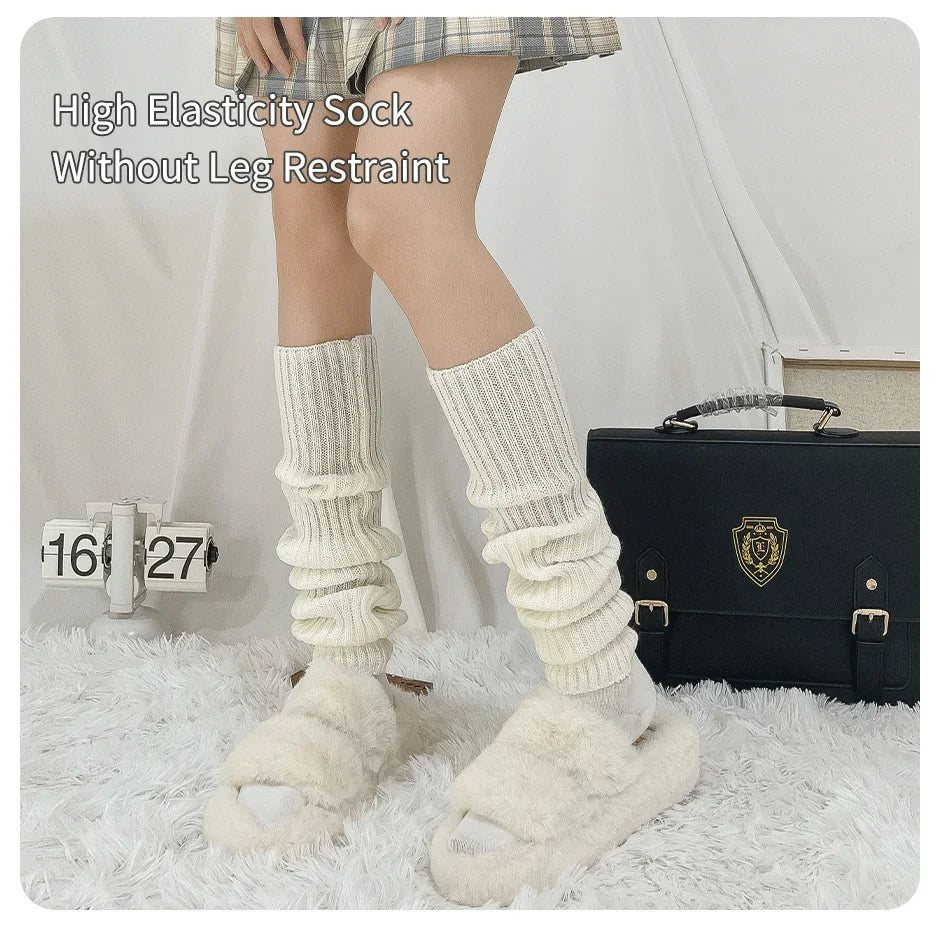 Polyester Elastane Acrylic Leg Warmers for Women - 12