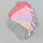 Polyester Elastane Low Tube Casual Socks