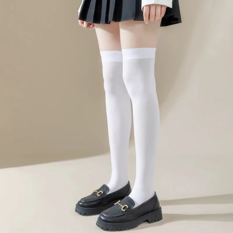 Nylon Spandex Knee High Stockings