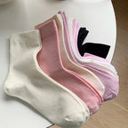 Polyester Blend Middle Tube Casual Socks