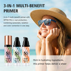 3 Color Correcting Makeup Primer Cream SPF50