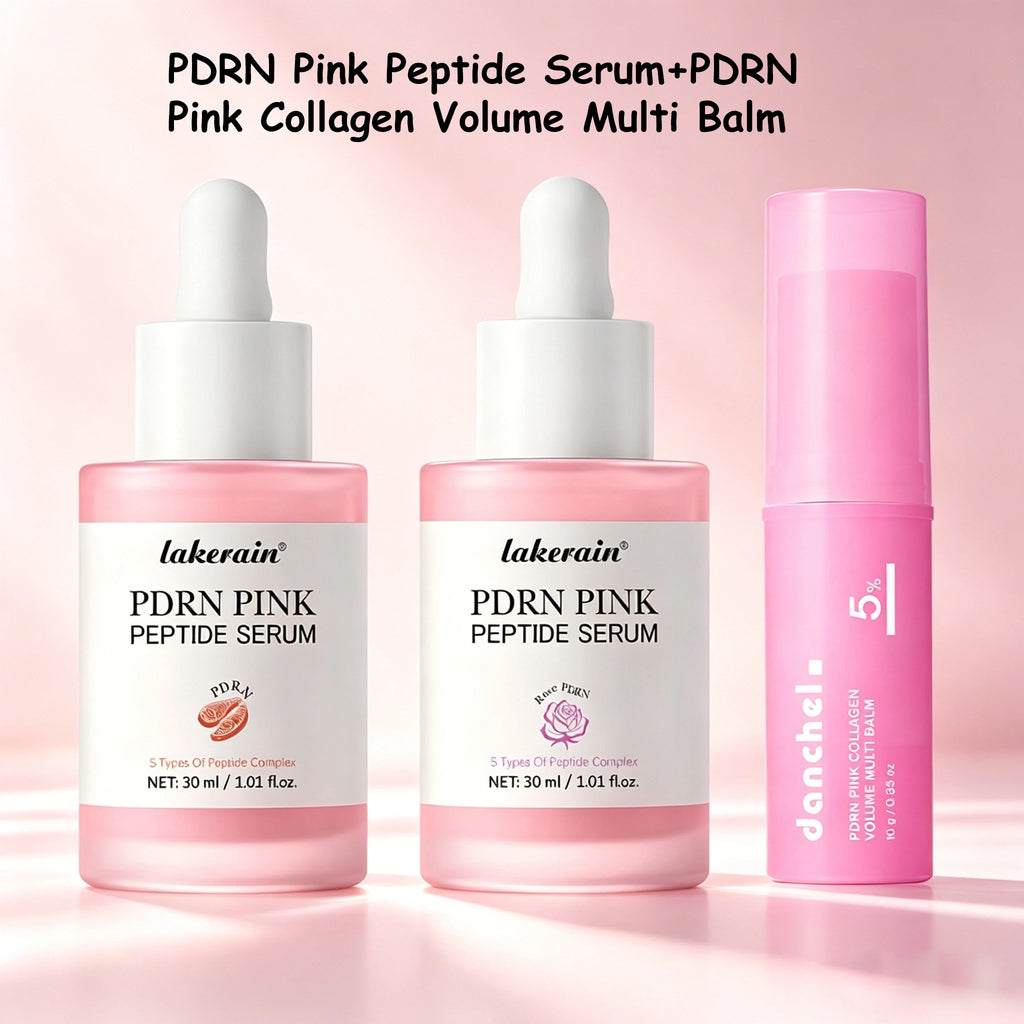 Salmon PDRN Peptide Serum and Collagen Volume Balm Set