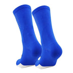 Polyester Elastane Knee High Athletic Sports Socks