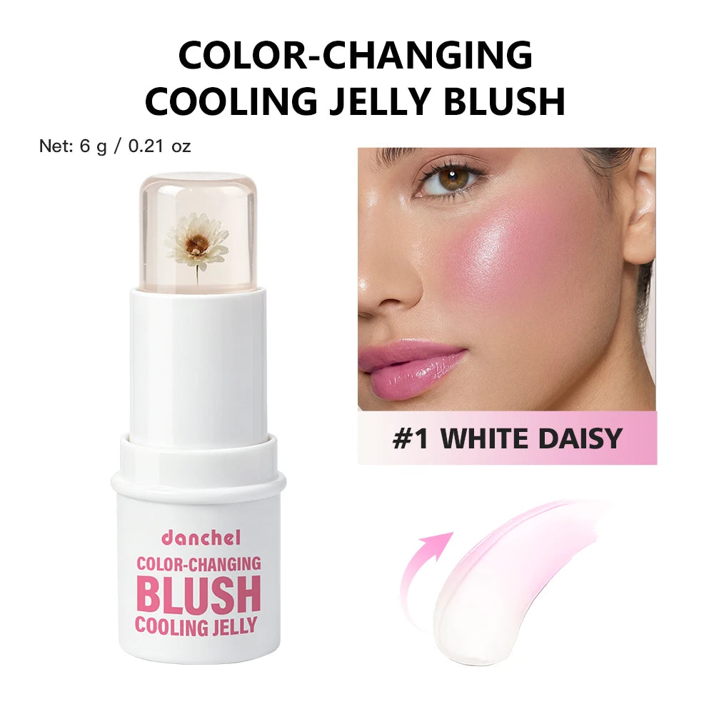 Color Changing Jelly Blush Stick For Lips And Cheeks