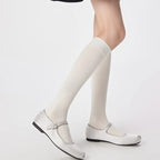 Wool Cotton Blend Knee High Casual Socks