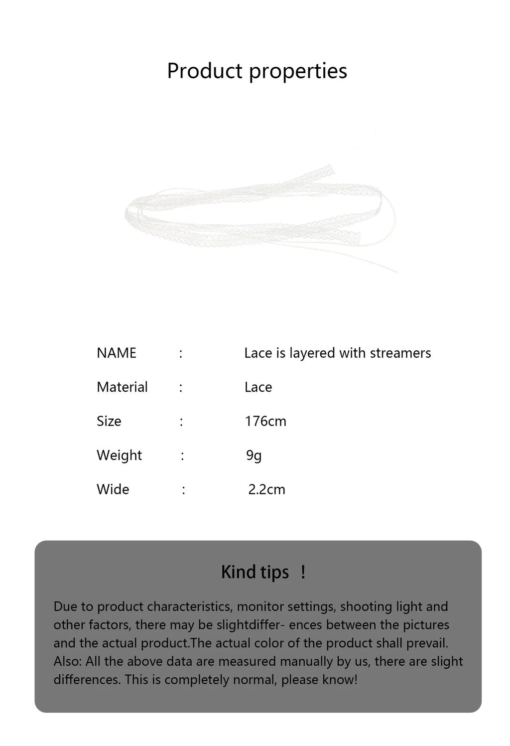 Lace Ribbon Bowknot Choker Necklace