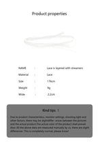 Lace Ribbon Bowknot Choker Necklace