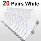 Polyester Spandex Breathable Athletic Crew Socks