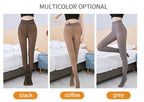 Fleece Lined Thermal Tights High Waist Pantyhose