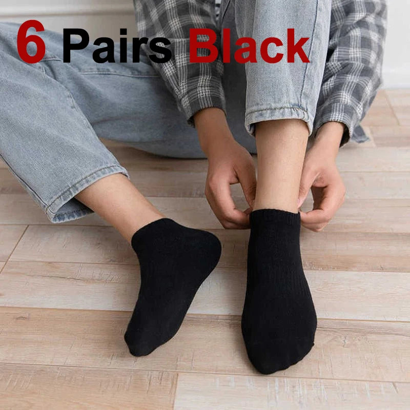 Unisex Cotton Low Cut Casual Socks