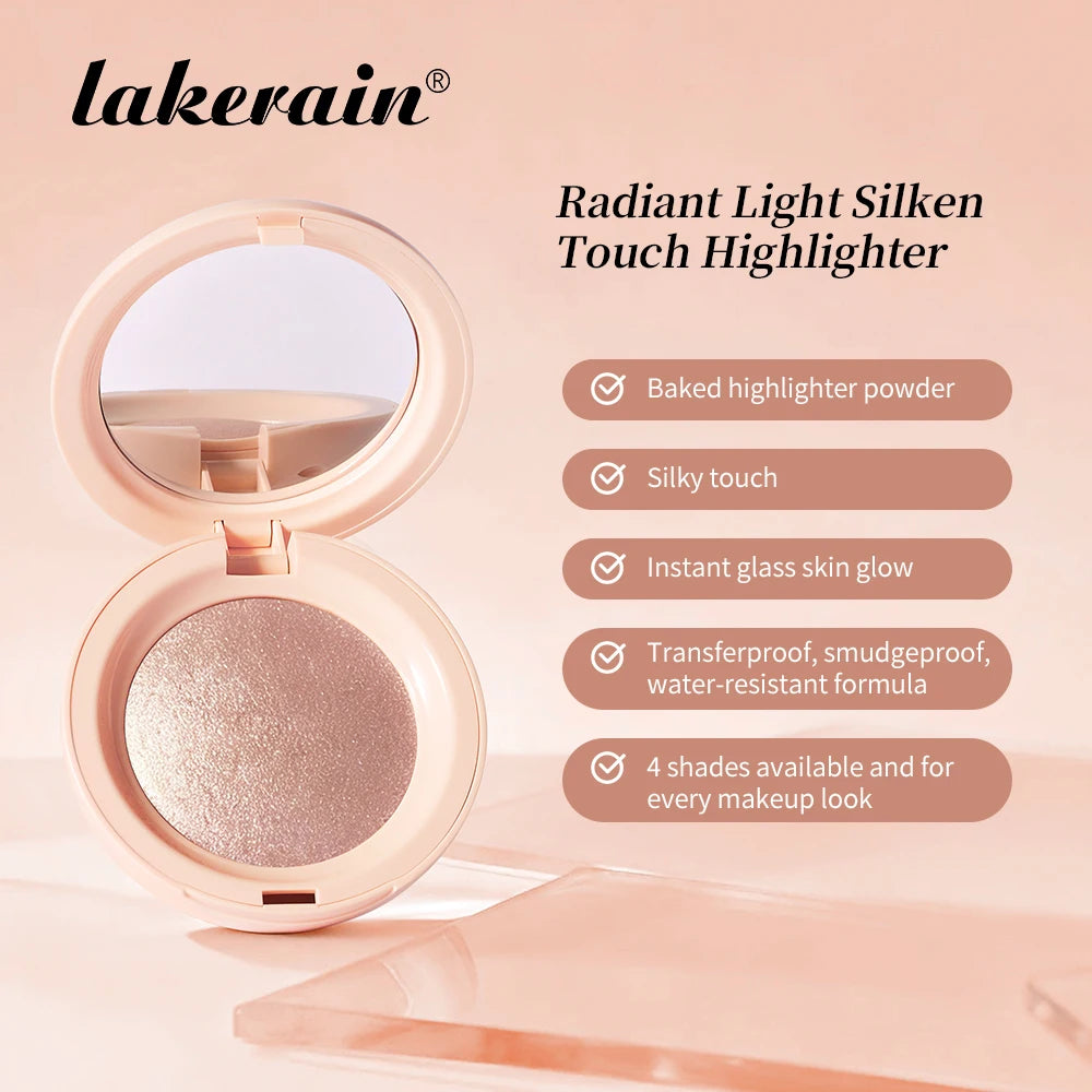 Baked Powder Highlighter Illuminator for Face