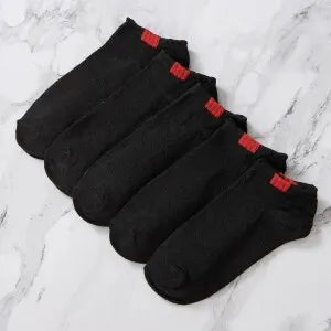 Polyester Elastane Mens Ankle Socks Set