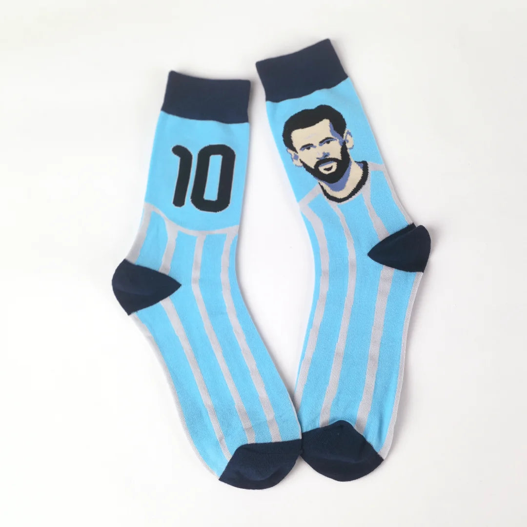 Cotton Polyester Knee High Athletic Socks