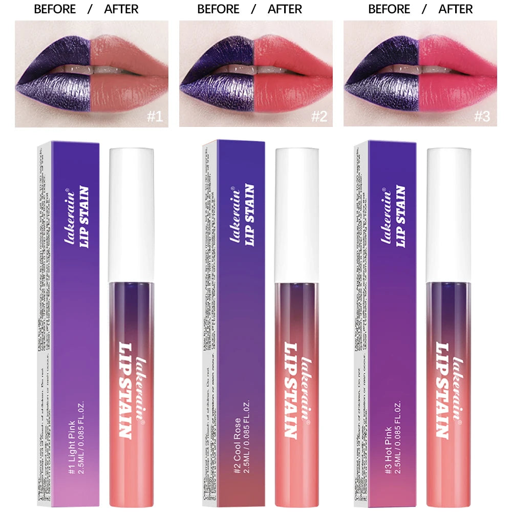 Peel Off Lip Stain Waterproof Long Lasting Tint - 1